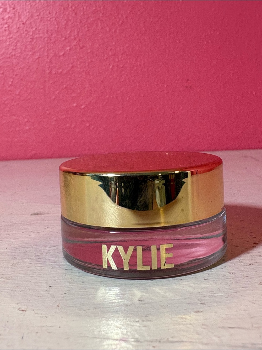 Kylie Cosmetics * Rose Gold Birthday Edition Crème Eyeshadow Jar EUC Rare Jenner